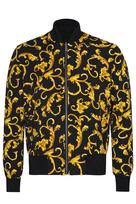 versace reversible coat